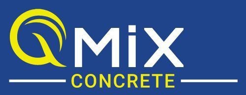 QMiX Concrete Blue Logo - Narrow
