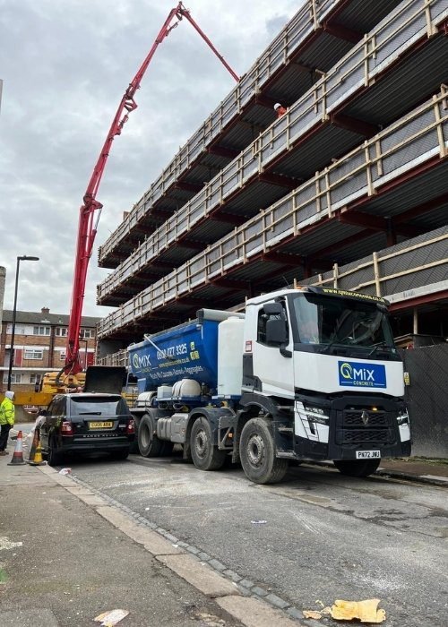qmx_A Line Pump Multi-storey 01 | QMiX Concrete