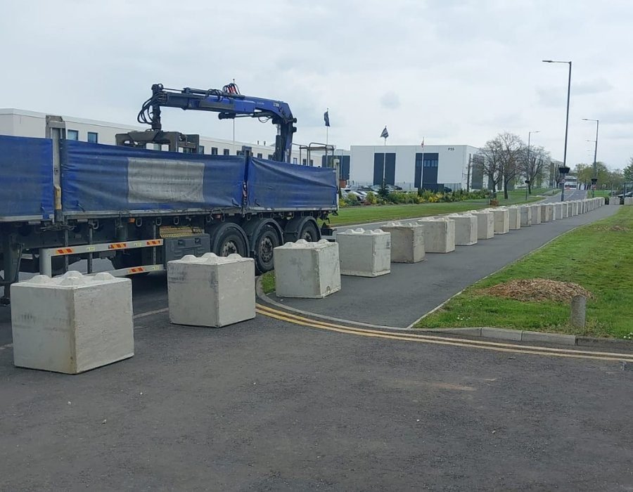Concrete Hoarding Blocks